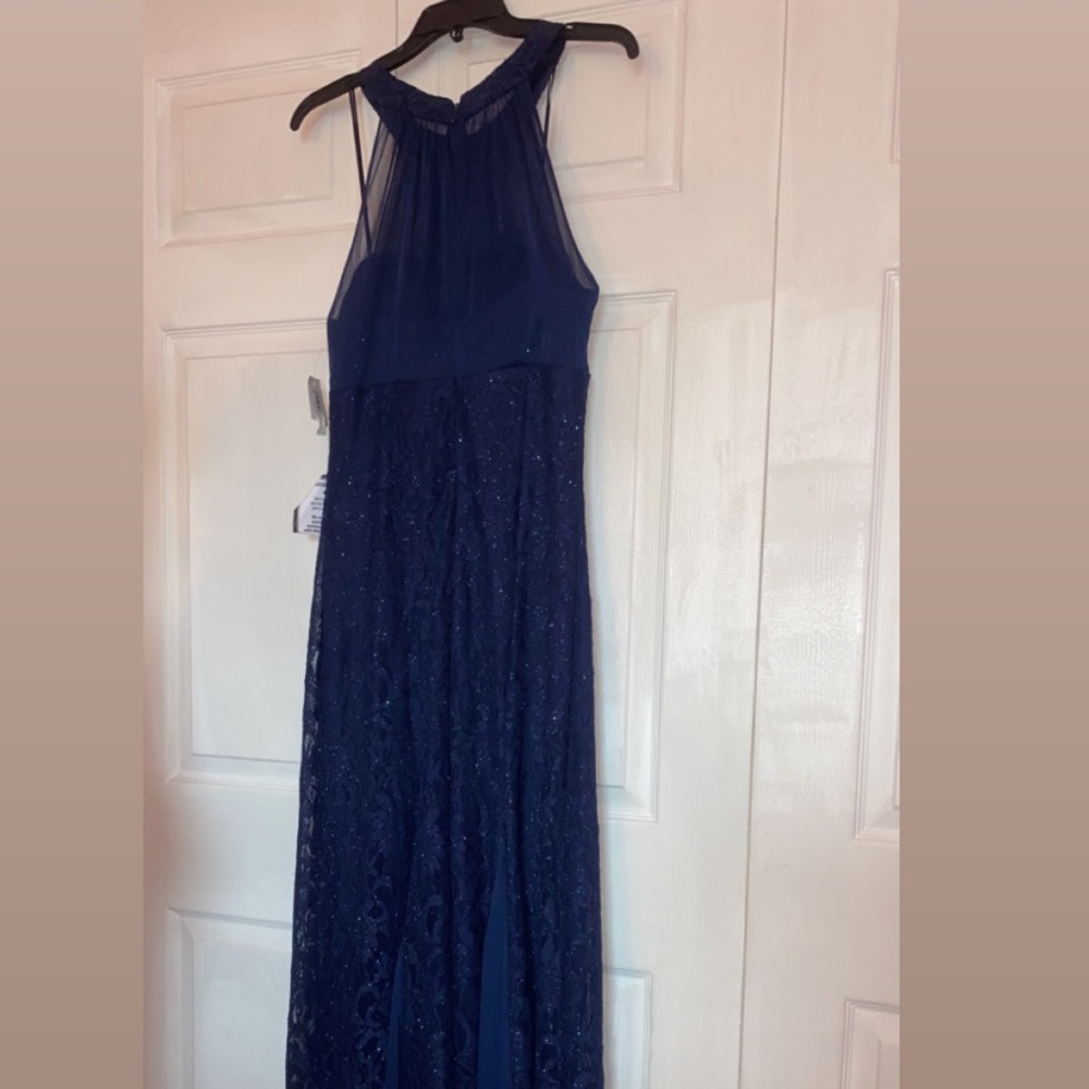 Navy blue with tags